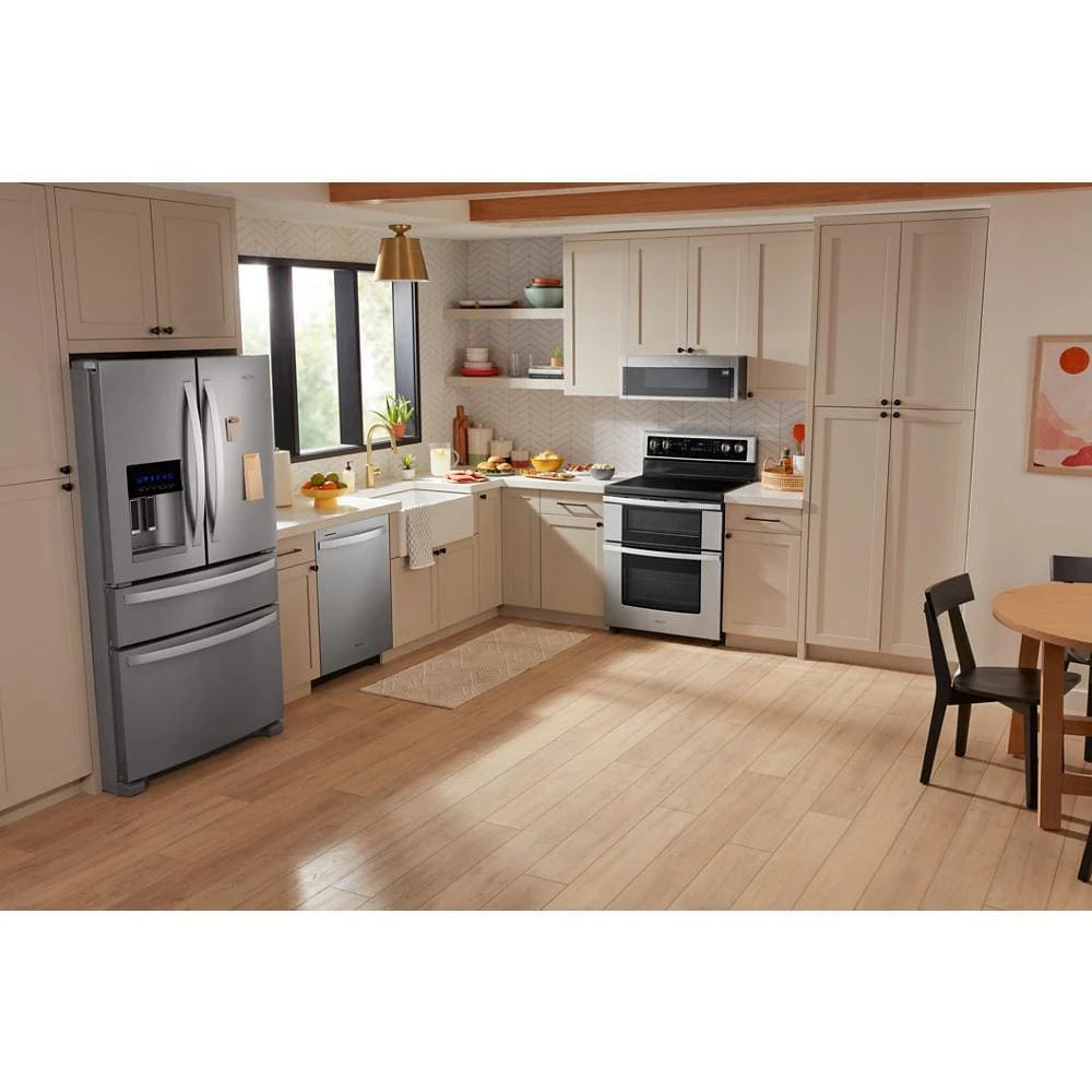 1.1 cu. ft. Low Profile Microwave Hood Combination - (WML55011HS) - WHIRLPOOL
