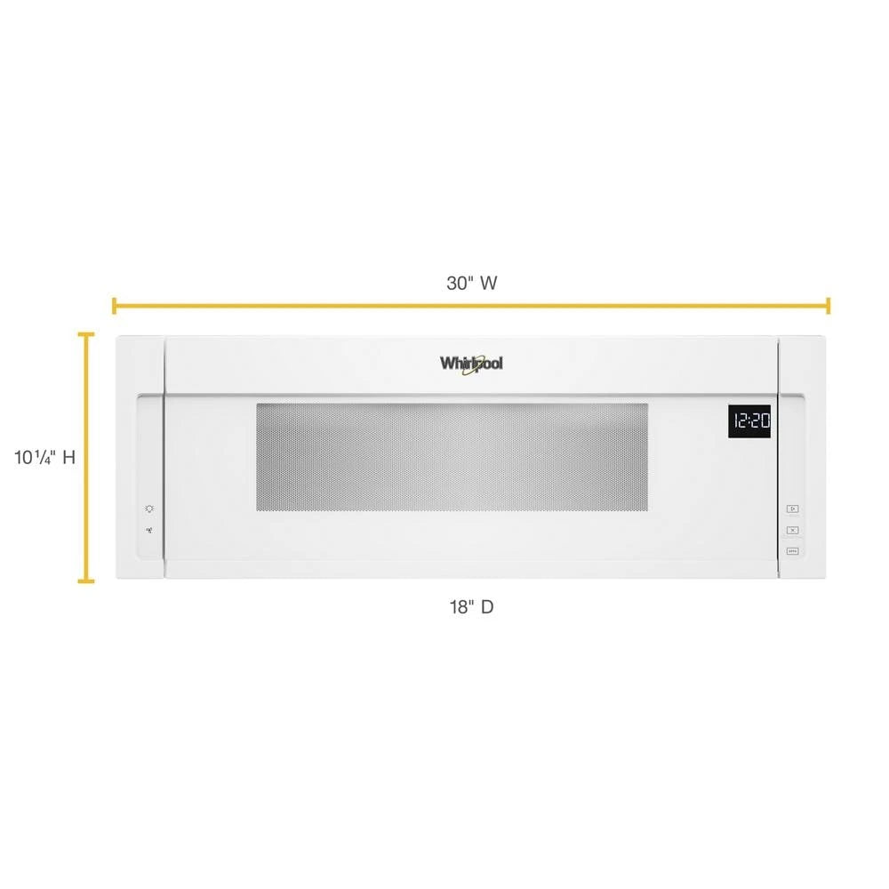 1.1 cu. ft. Low Profile Microwave Hood Combination - (WML55011HW)
