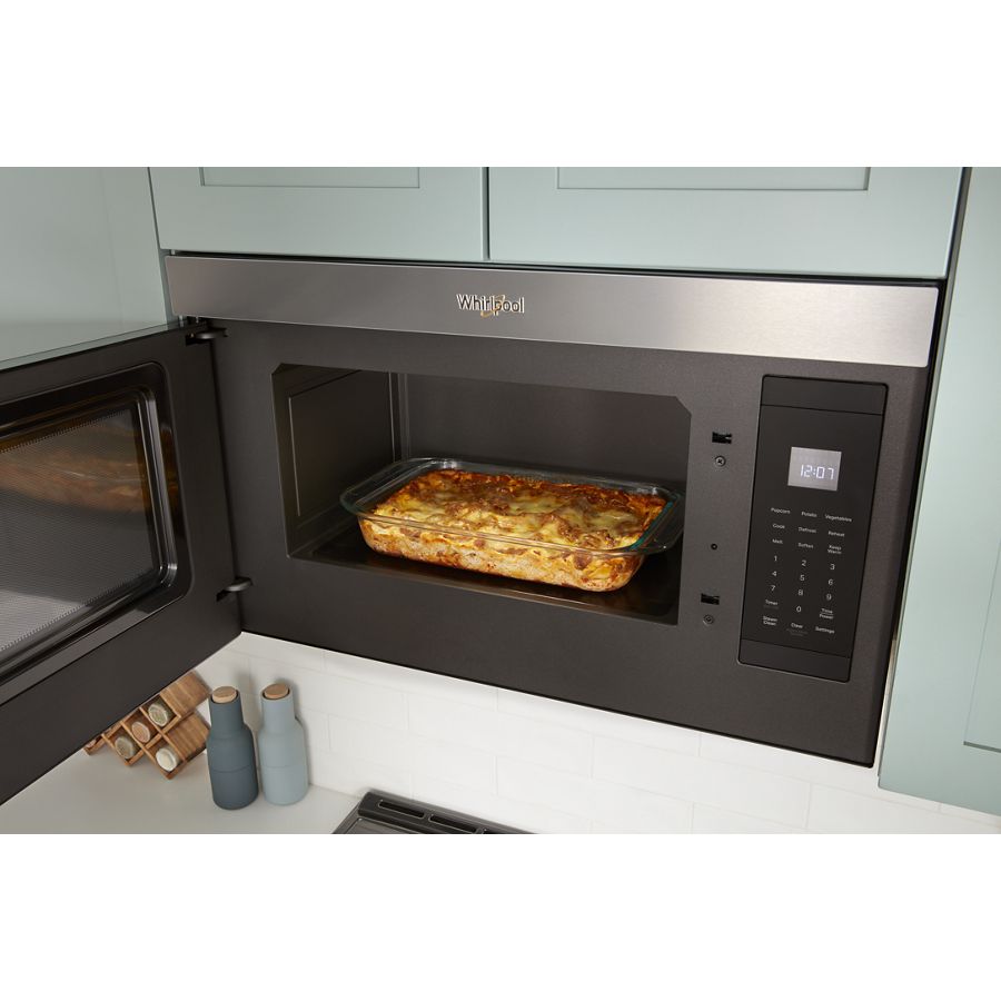 1.1 Cu. Ft. Flush Mount Microwave with Turntable-Free Design - (WMMF5930PV) - WHIRLPOOL
