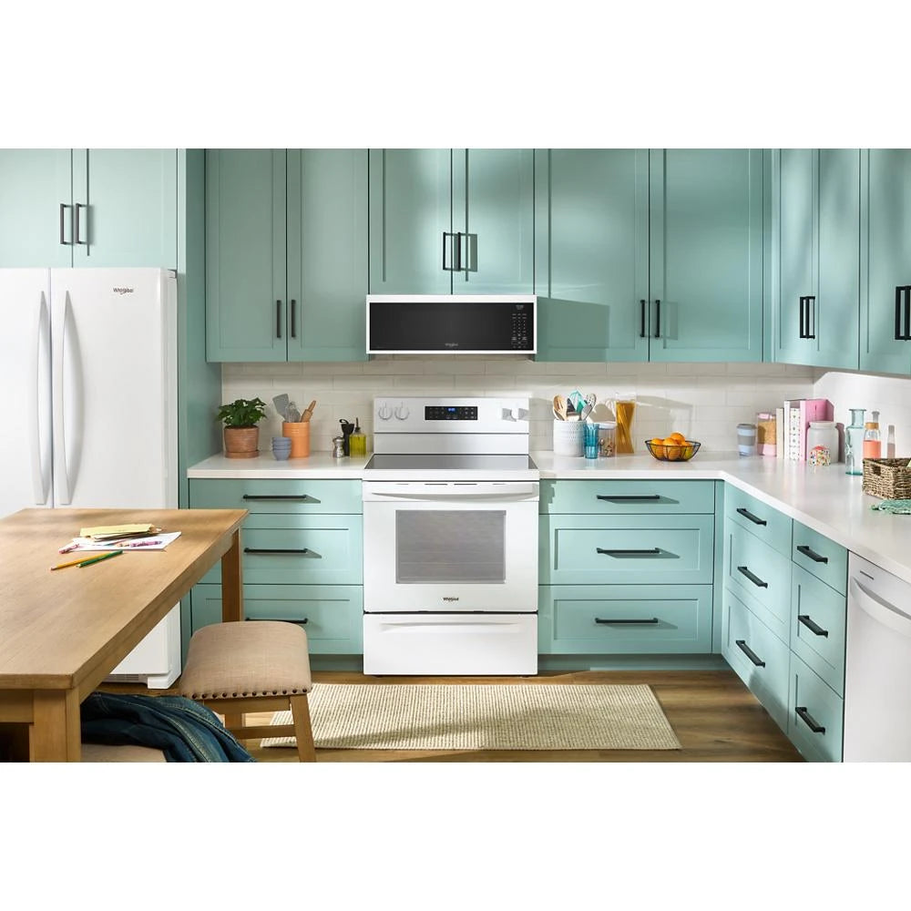 1.1 cu. ft. Smart Low Profile Microwave Hood Combination with 450 CRM 4-Speed Venting - (WMML5530RW)