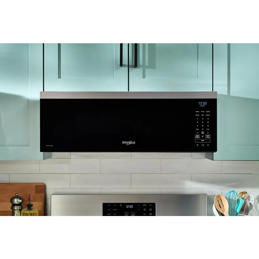 1.1 cu. ft. Smart Low Profile Microwave Hood Combination with 450 CRM 4-Speed Venting - (WMML5530RZ)