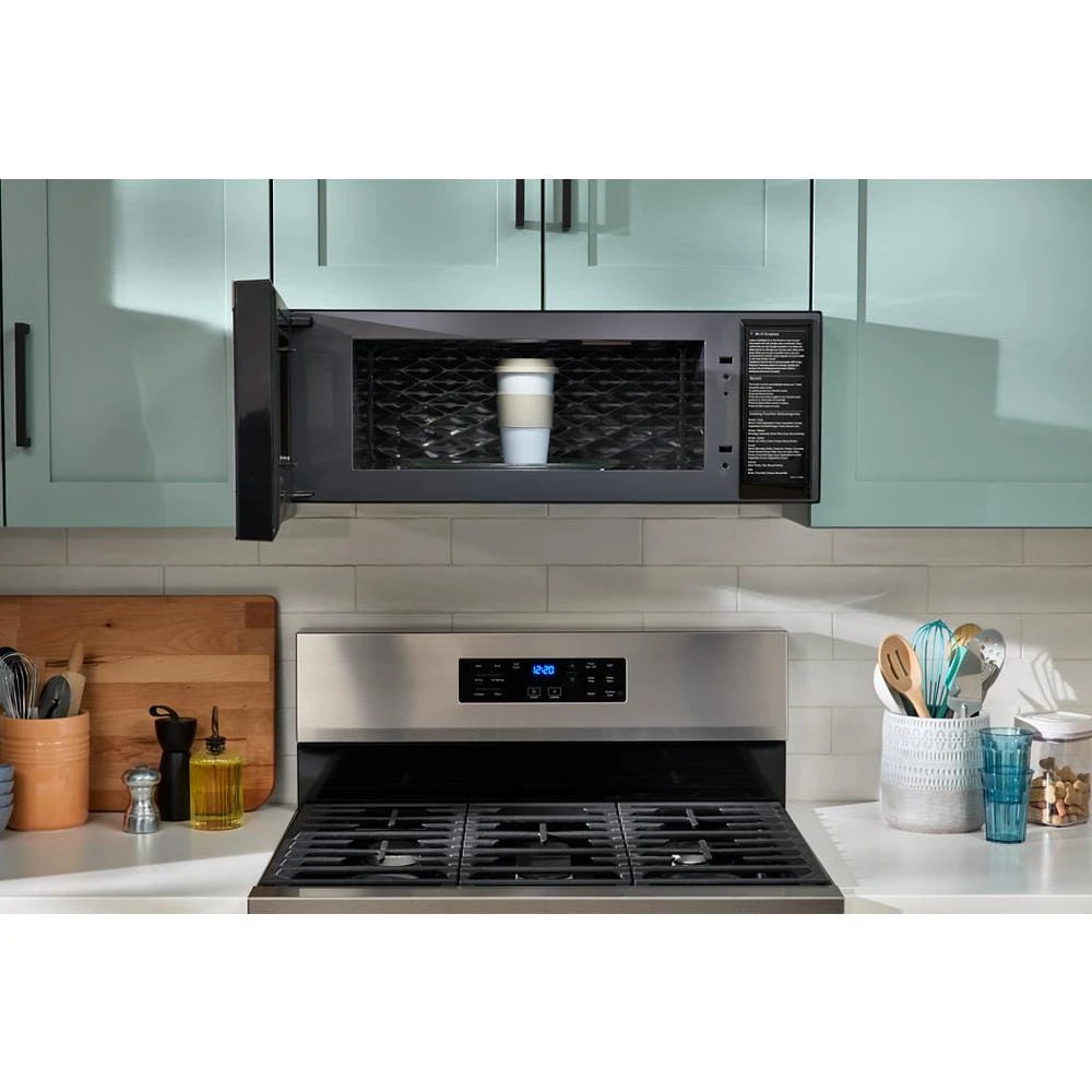 1.1 cu. ft. Smart Low Profile Microwave Hood Combination with 450 CRM 4-Speed Venting - (WMML5530RZ)
