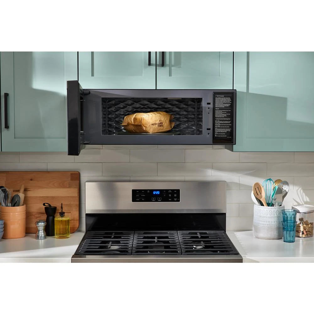 1.1 cu. ft. Smart Low Profile Microwave Hood Combination with 450 CRM 4-Speed Venting - (WMML5530RZ)