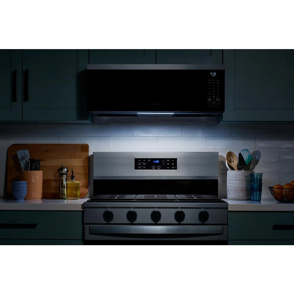 1.1 cu. ft. Smart Low Profile Microwave Hood Combination with 450 CRM 4-Speed Venting - (WMML5530RZ)