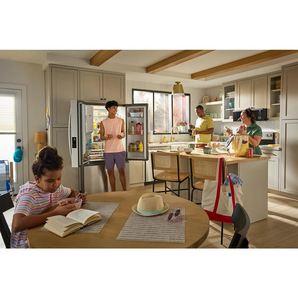 1.1 cu. ft. Smart Low Profile Microwave Hood Combination with 450 CRM 4-Speed Venting - (WMML5530RZ)