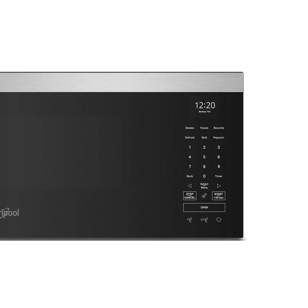 1.1 cu. ft. Smart Low Profile Microwave Hood Combination with 450 CRM 4-Speed Venting - (WMML5530RZ)