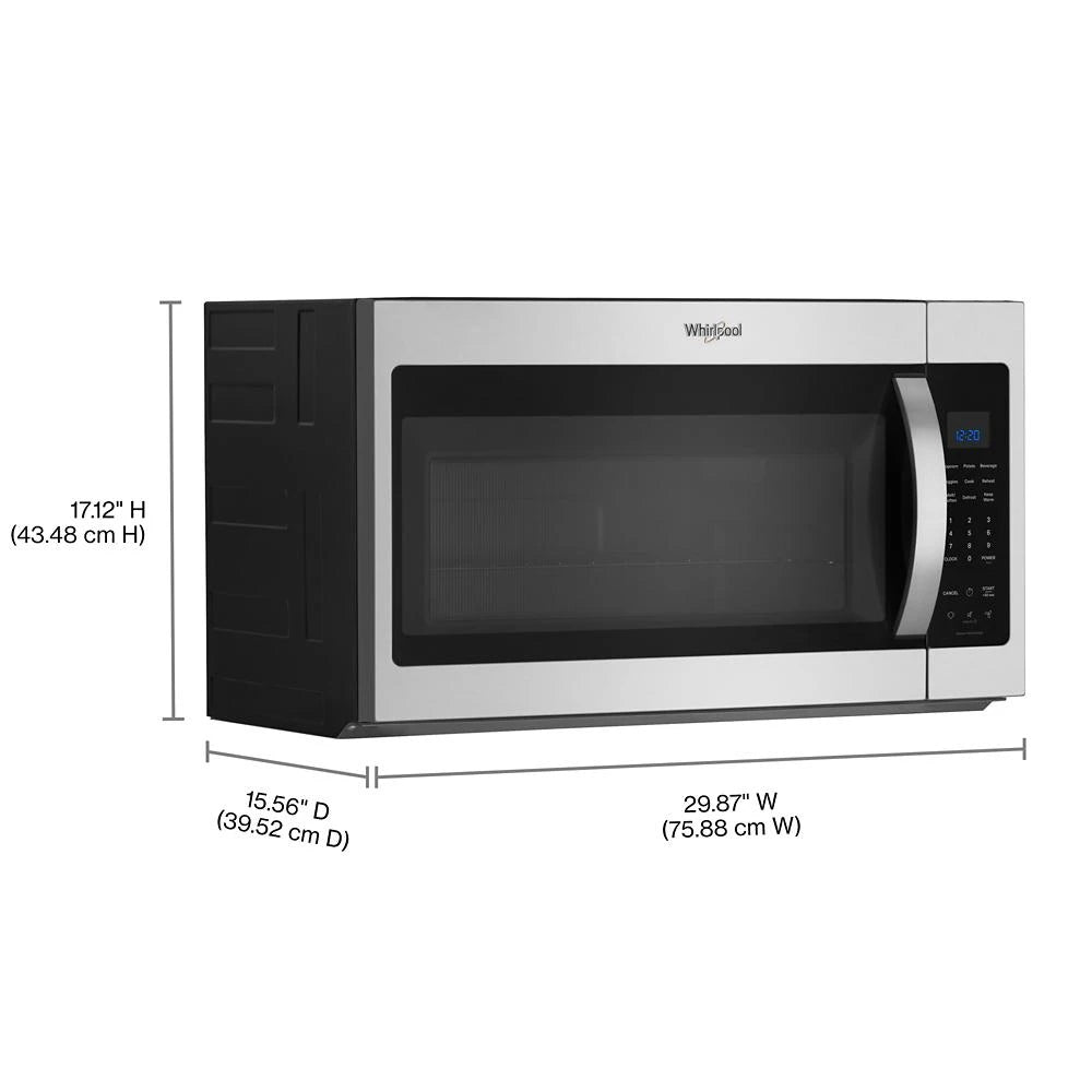 1.9 cu ft. Over the Range Microwave with Sensor Cooking Technology - 1000 Watts - (WMMS3230SS)