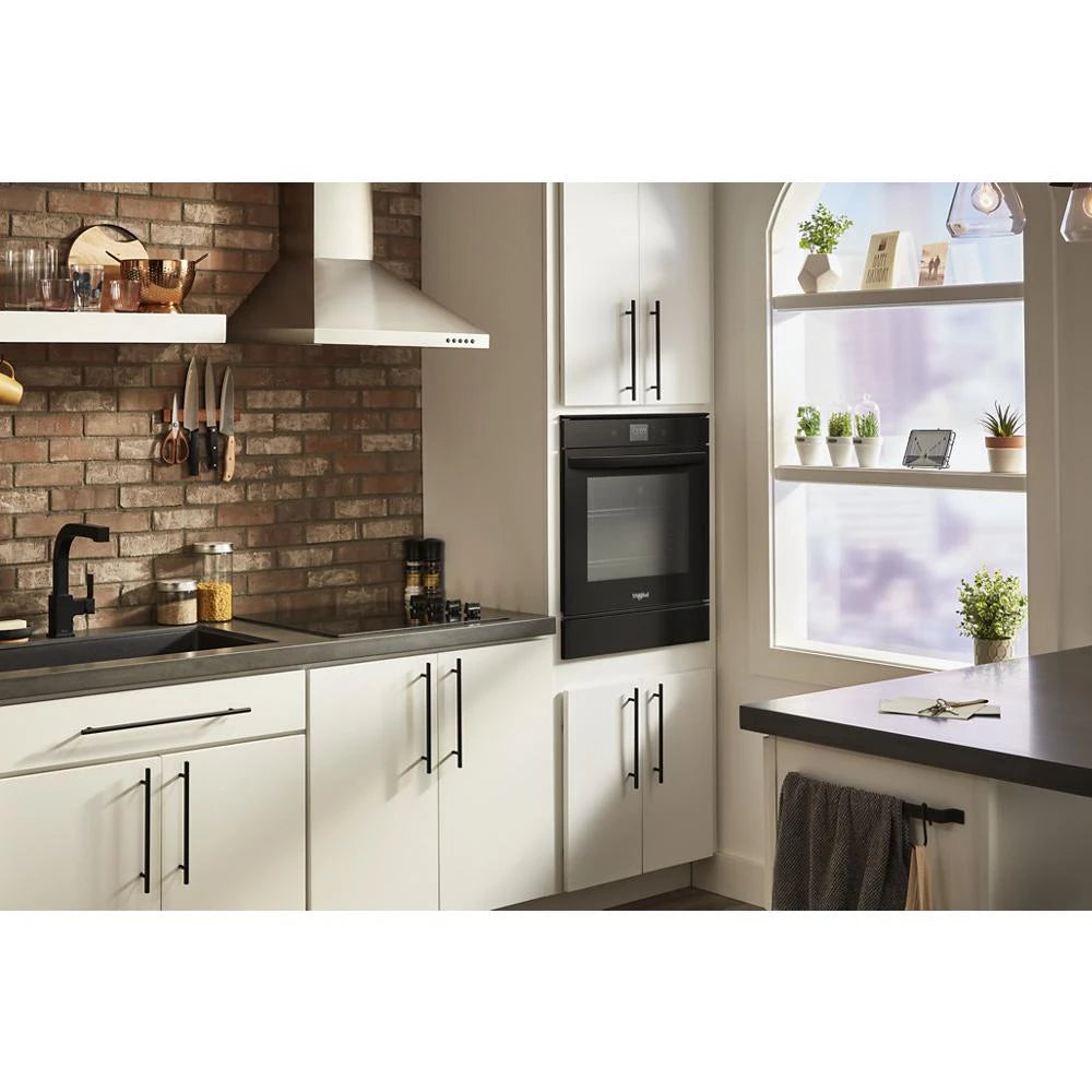 5.8 Cu. Ft. 24 Inch Double Wall Oven with Convection - (WOD52ES4MB)