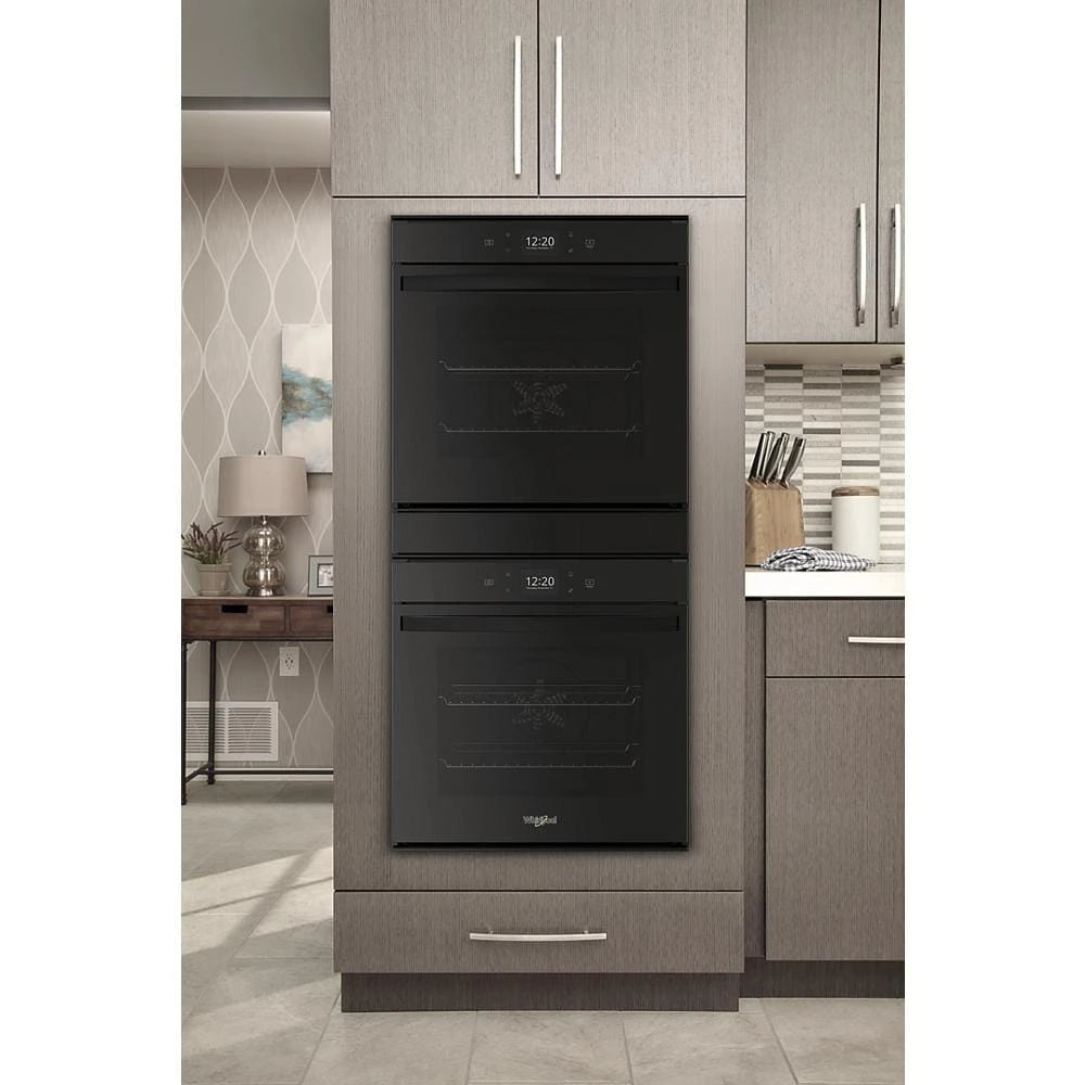 5.8 Cu. Ft. 24 Inch Double Wall Oven with Convection - (WOD52ES4MB)