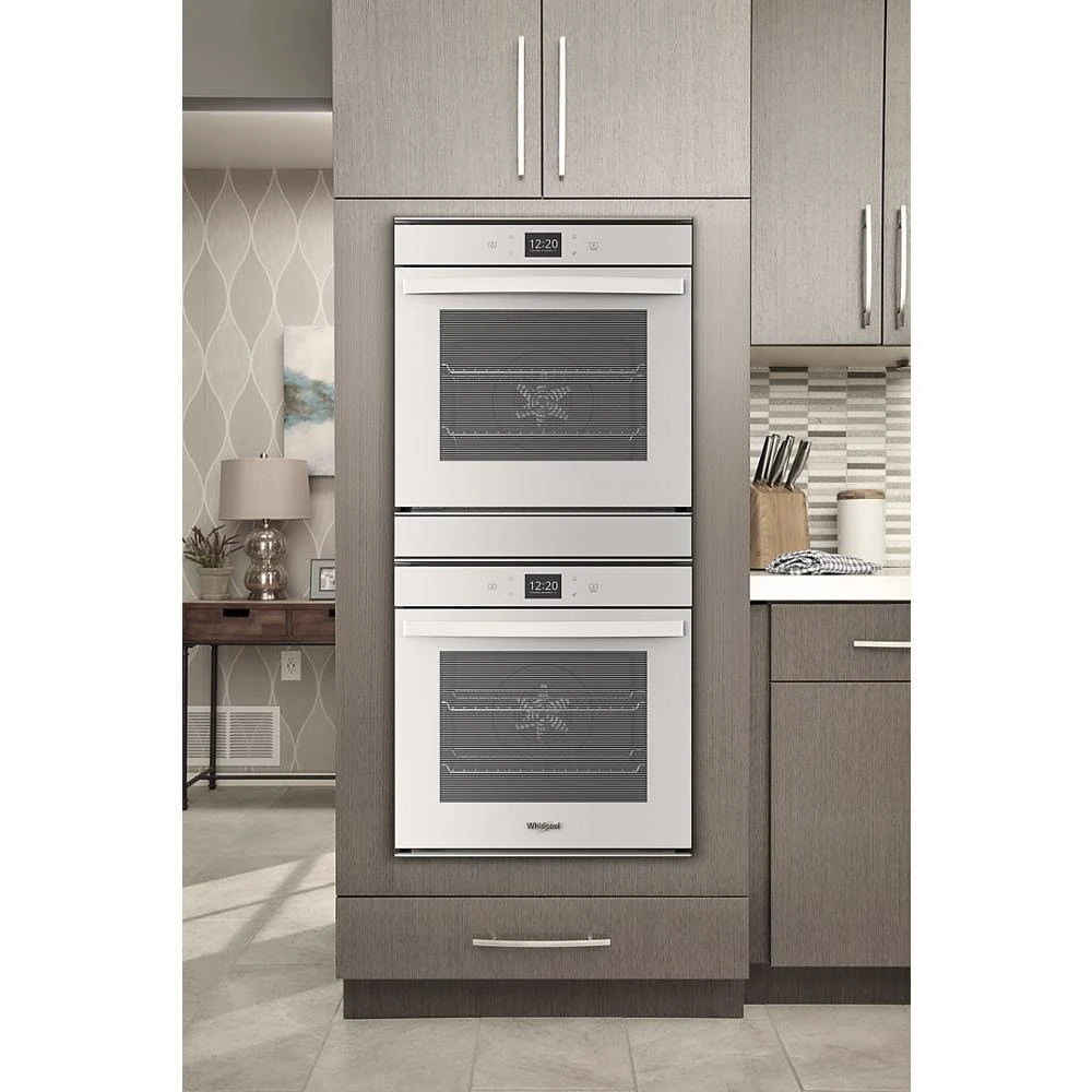 5.8 Cu. Ft. 24 Inch Double Wall Oven with Convection - (WOD52ES4MW)