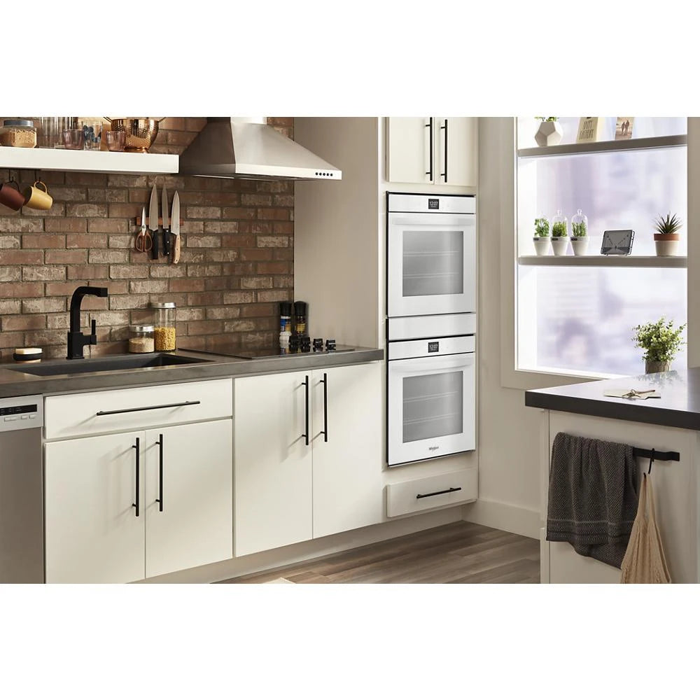 5.8 Cu. Ft. 24 Inch Double Wall Oven with Convection - (WOD52ES4MW)