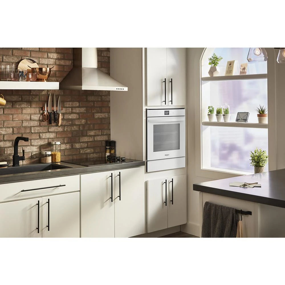 5.8 Cu. Ft. 24 Inch Double Wall Oven with Convection - (WOD52ES4MW)