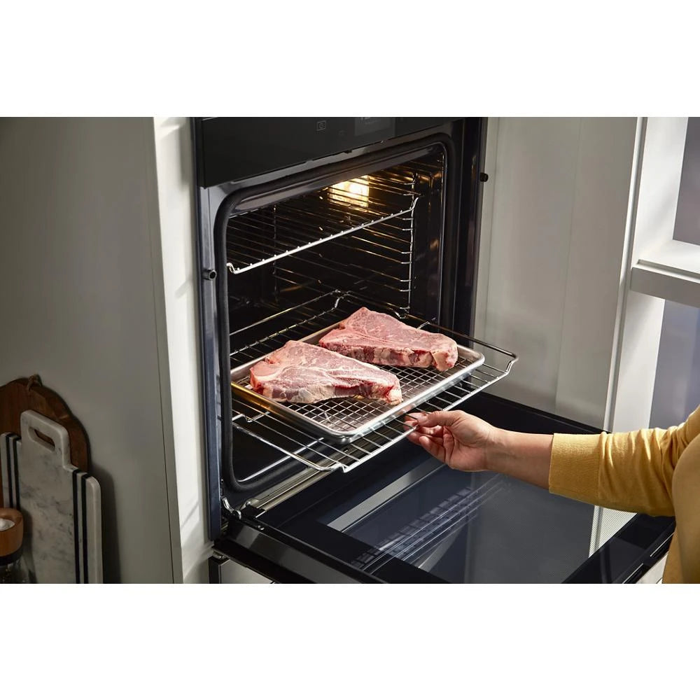 5.8 Cu. Ft. 24 Inch Double Wall Oven with Convection - (WOD52ES4MW)