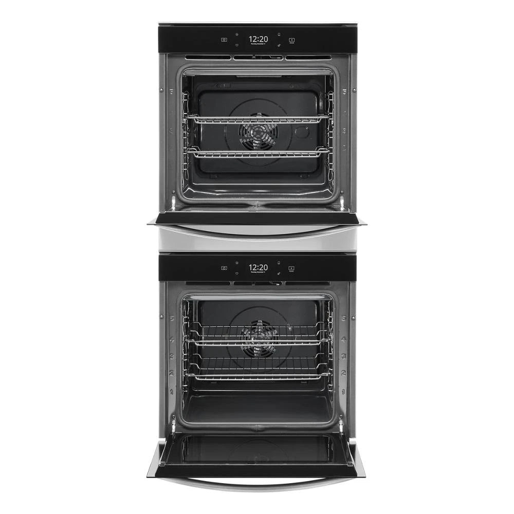 5.8 Cu. Ft. 24 Inch Double Wall Oven with Convection - (WOD52ES4MZ) - WHIRLPOOL
