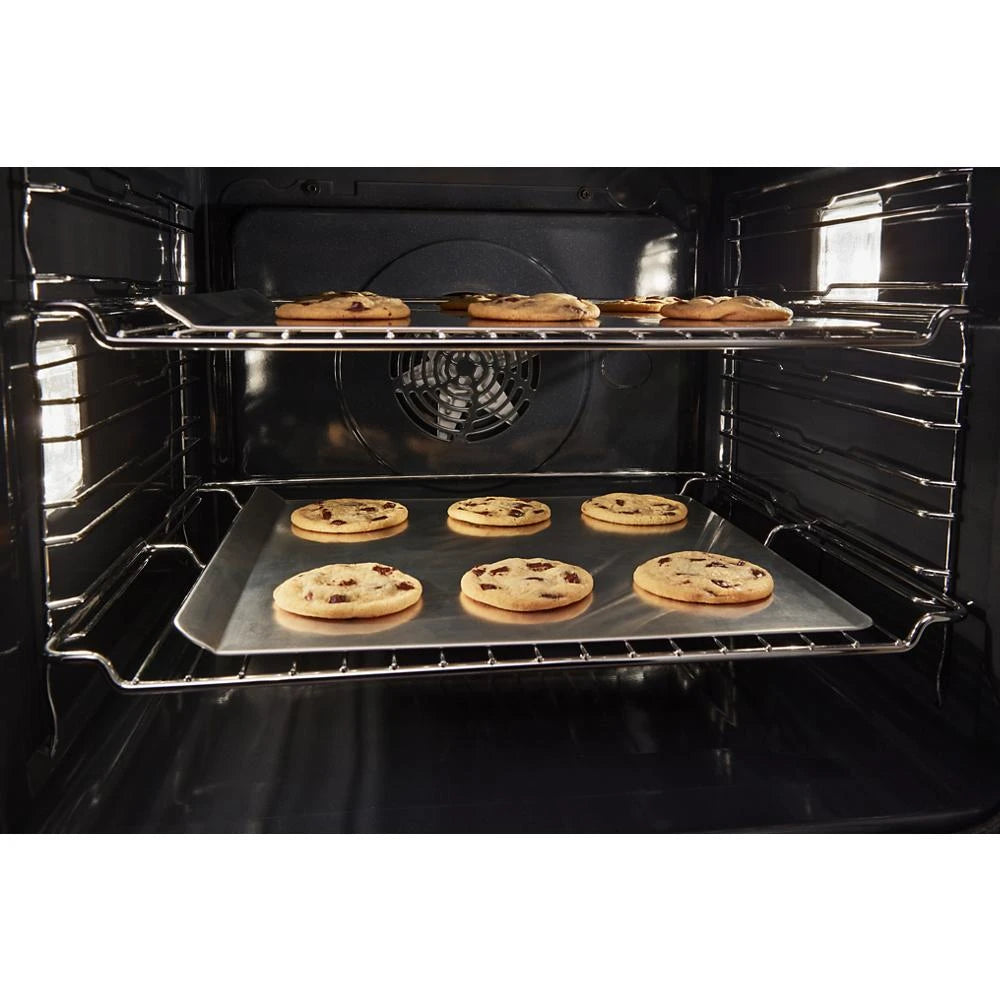 5.8 Cu. Ft. 24 Inch Double Wall Oven with Convection - (WOD52ES4MZ) - WHIRLPOOL