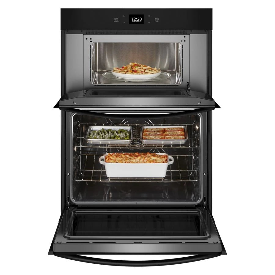 5.7 Total Cu. Ft. Combo Wall Oven with Air Fry When Connected* - (WOEC5027LB)