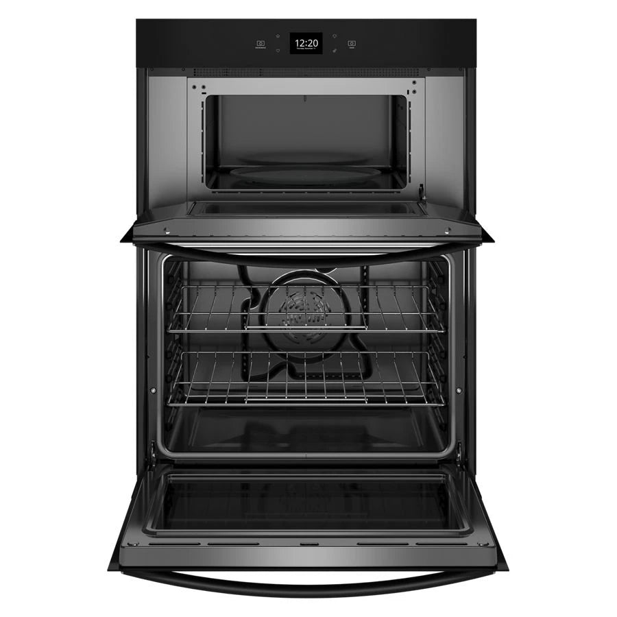6.4 Total Cu. Ft. Combo Wall Oven with Air Fry When Connected - (WOEC5030LB)