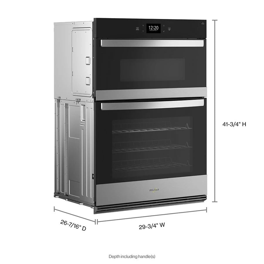 6.4 Cu. Ft. Wall Oven Microwave Combo with Air Fry - (WOEC7030PZ)