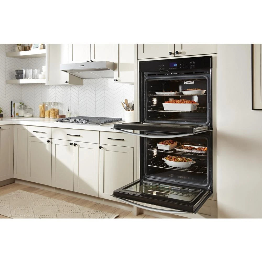 10.0 Total Cu. Ft. Double Self-Cleaning Wall Oven - (WOED3030LS)