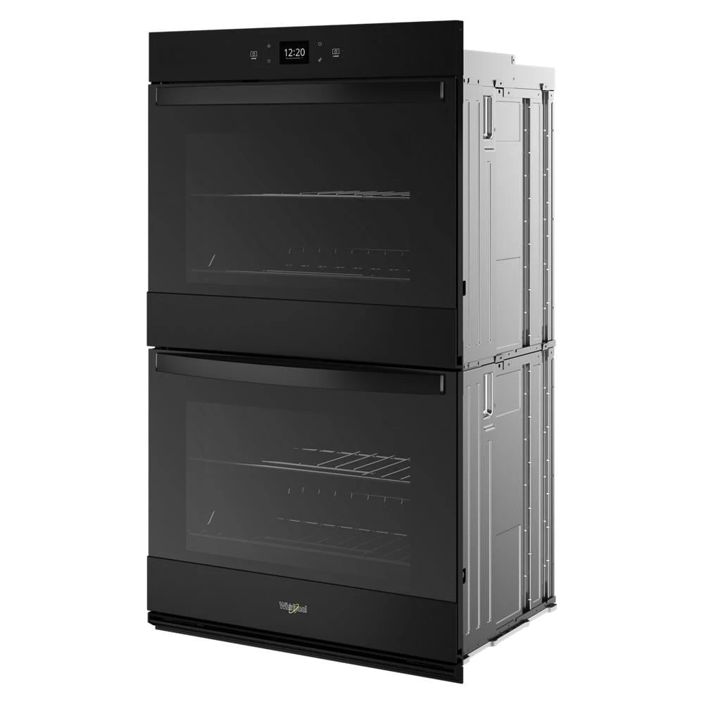 8.6 Total Cu. Ft. Double Wall Oven with Air Fry When Connected - (WOED5027LB)