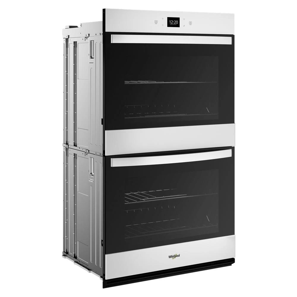 8.6 Total Cu. Ft. Double Wall Oven with Air Fry When Connected - (WOED5027LW)