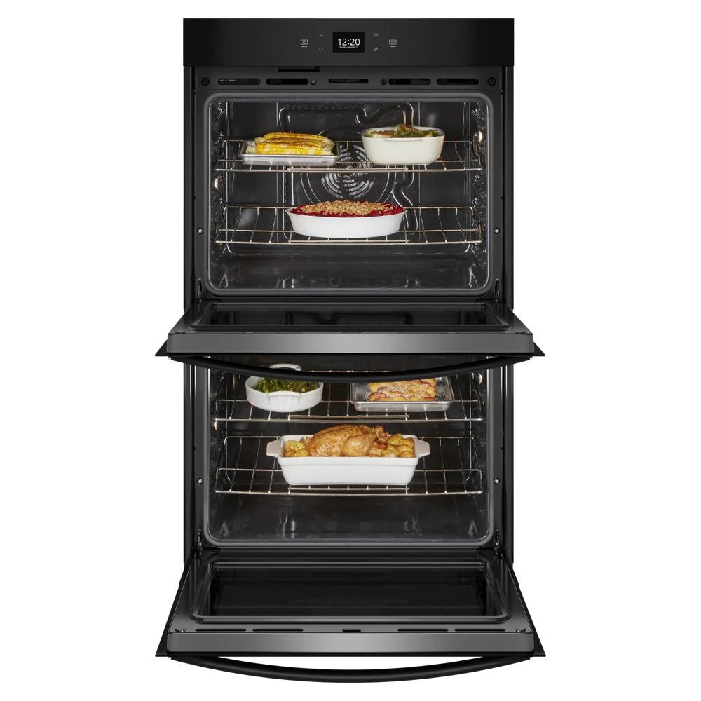 10.0 Total Cu. Ft. Double Wall Oven with Air Fry When Connected - (WOED5030LB)