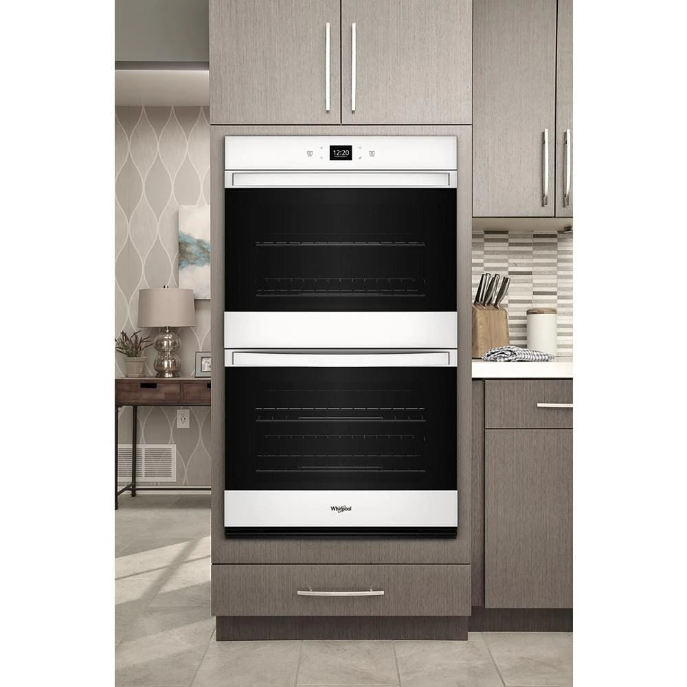 10.0 Total Cu. Ft. Double Wall Oven with Air Fry When Connected - (WOED5030LW)