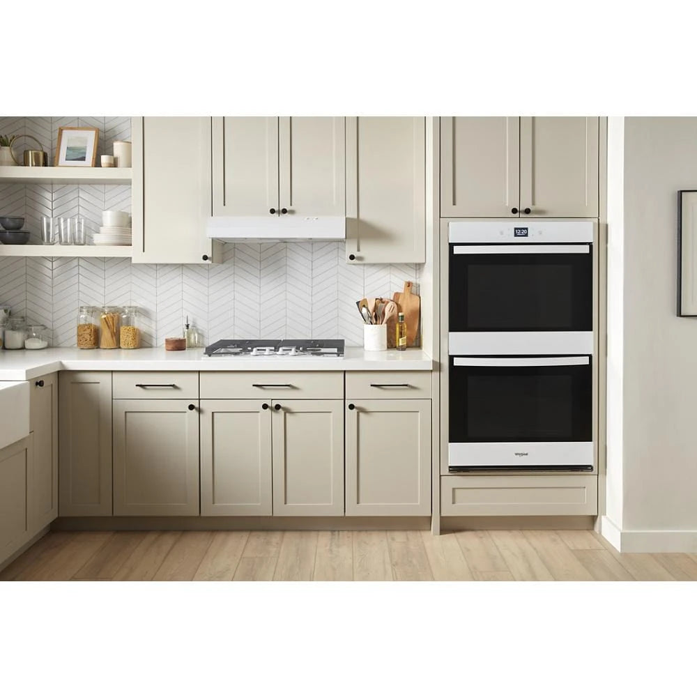 10.0 Total Cu. Ft. Double Wall Oven with Air Fry When Connected - (WOED5030LW)