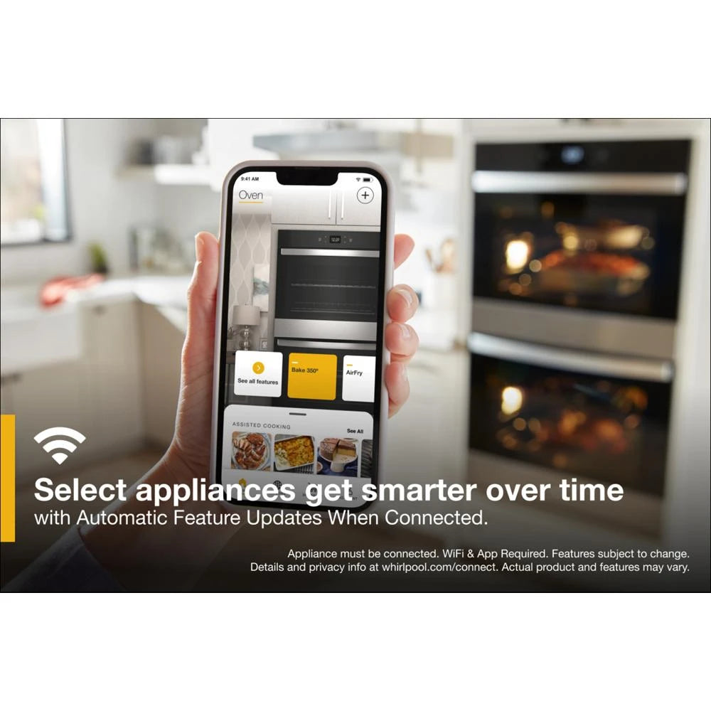 10.0 Cu. Ft. Double Smart Wall Oven with Air Fry - (WOED7030PZ)