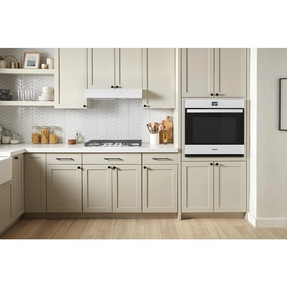 4.3 Cu. Ft. Single Wall Oven with Air Fry When Connected - (WOES5027LW)
