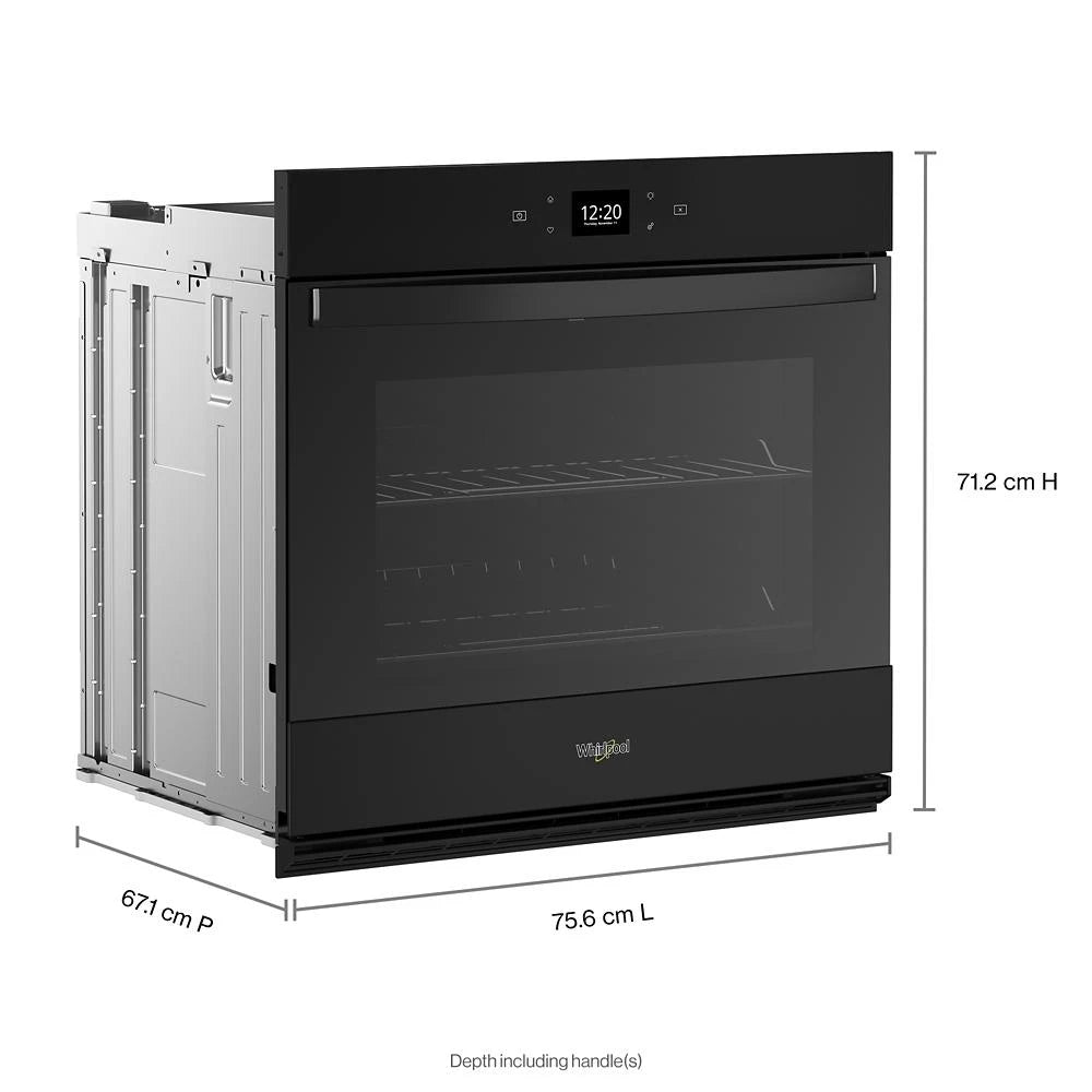 5.0 Cu. Ft. Single Wall Oven with Air Fry When Connected - (WOES5030LB)