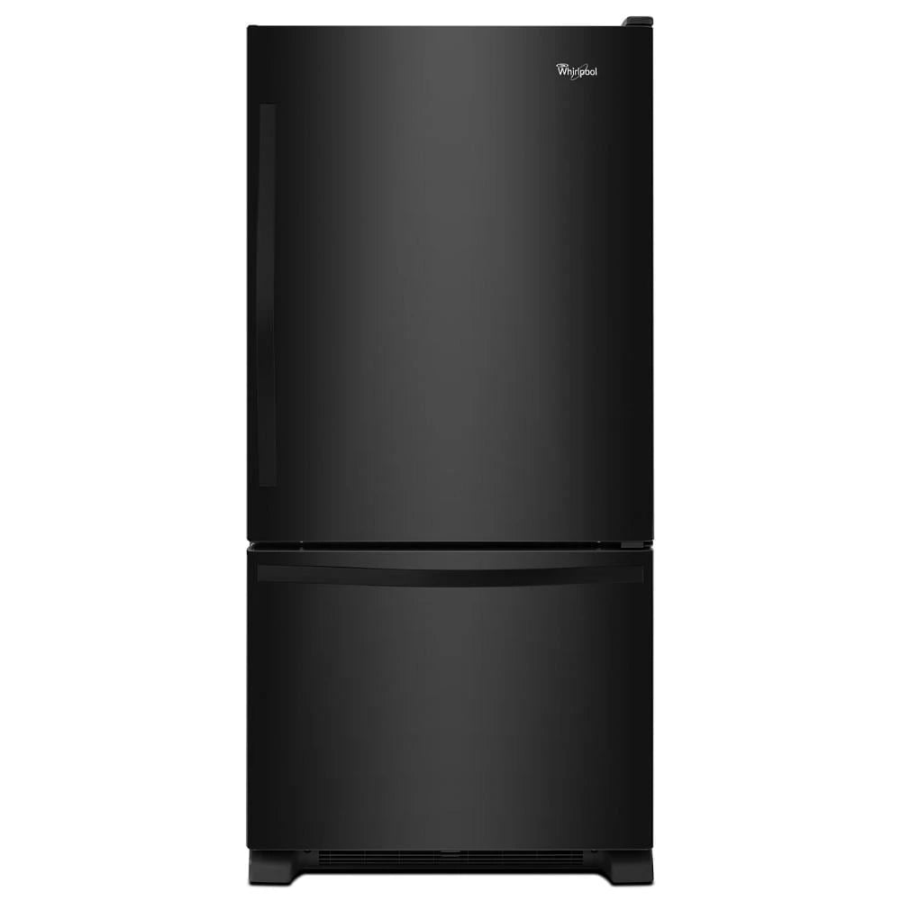 30-inches wide Bottom-Freezer Refrigerator with SpillGuard??? Glass Shelves - 18.7 cu. ft. - (WRB329DMBB) - WHIRLPOOL