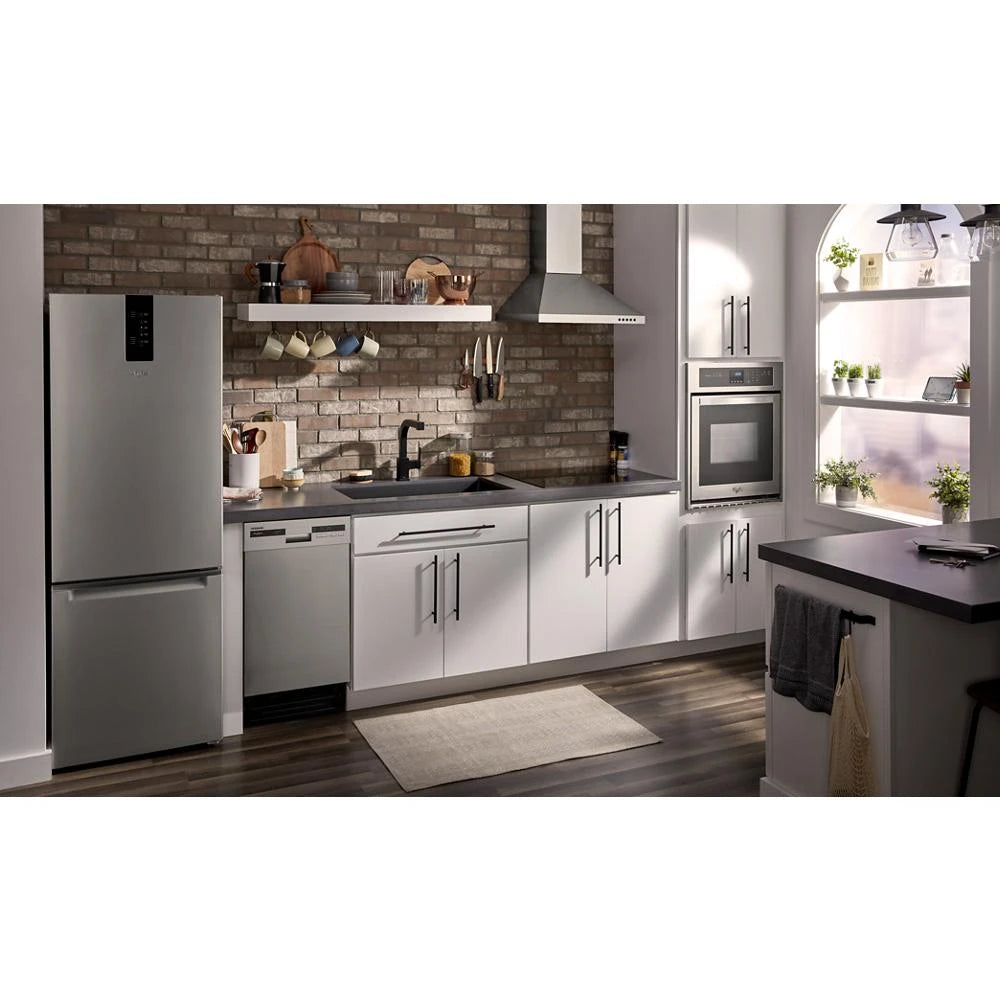 24-inch Wide Garage-Ready Bottom-Freezer Refrigerator - 12.9 cu. ft. - (WRB543CMJZ) - WHIRLPOOL