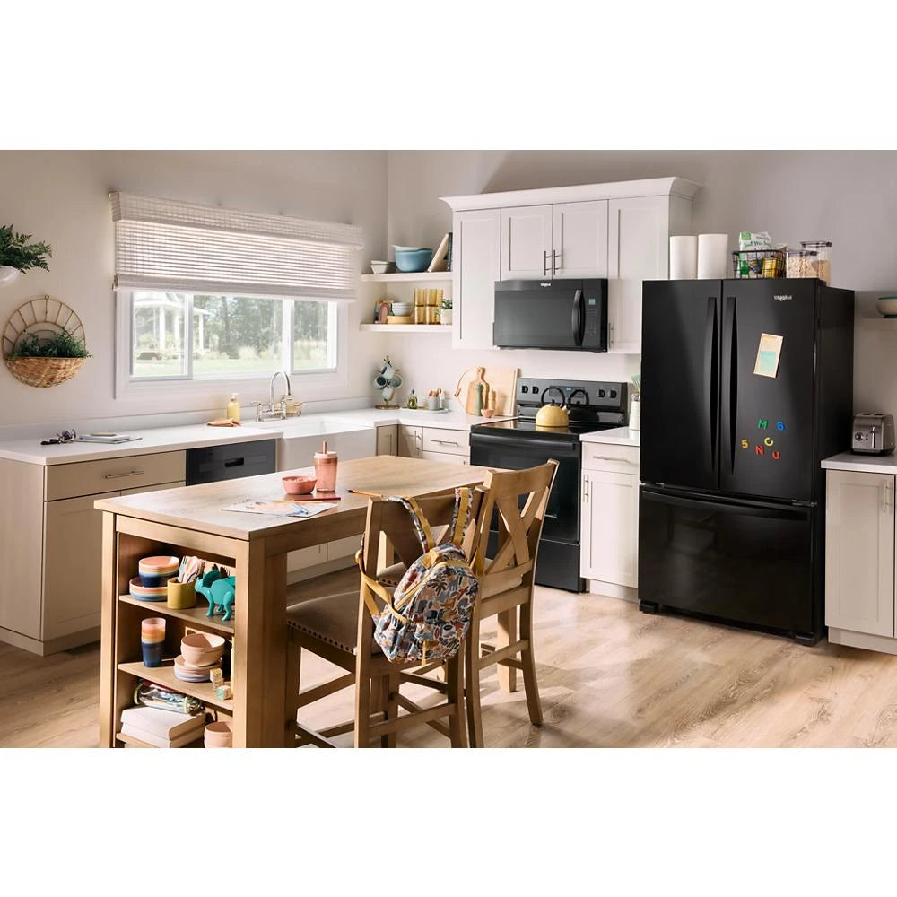 36-Inch Wide Counter-Depth French Door Bottom Mount Refrigerator - 20 cu. ft. - (WRFC2036RB)