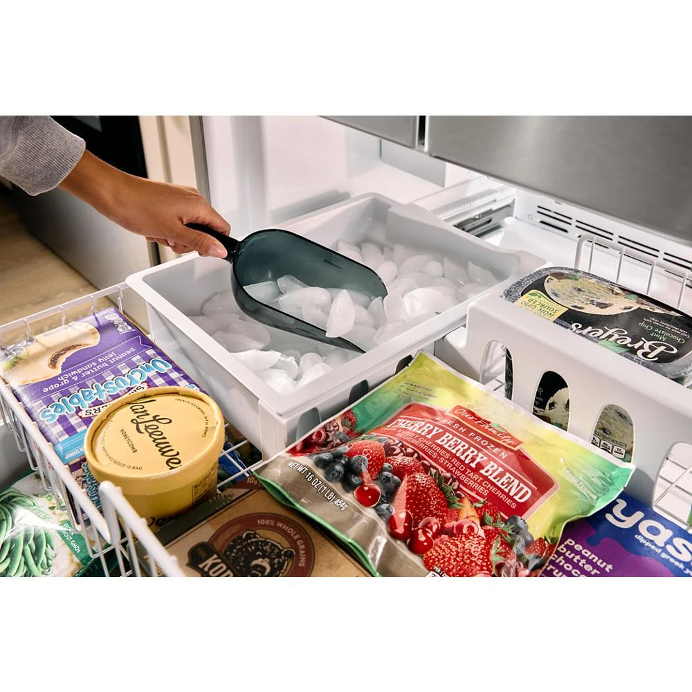 36-Inch Wide Counter-Depth French Door Bottom Mount Refrigerator - 20 cu. ft. - (WRFC2036RV)