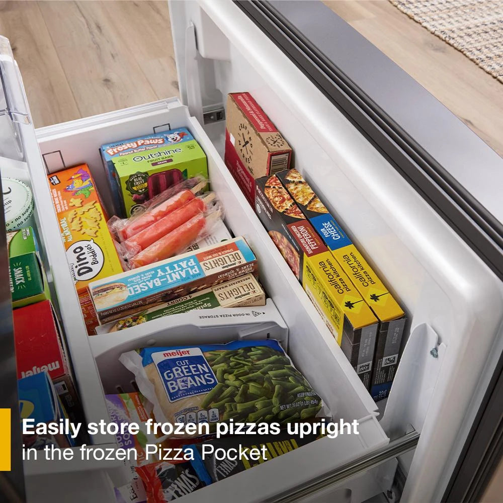 36-inch Wide True Counter Depth 3-Door French Door Refrigerator - 24 cu. ft. - (WRFC3036RZ)