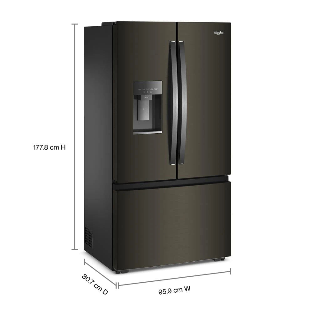 36-inch Wide French Door Refrigerator with In-Door Water & Ice - 23 cu. ft. - (WRFC5036RV)