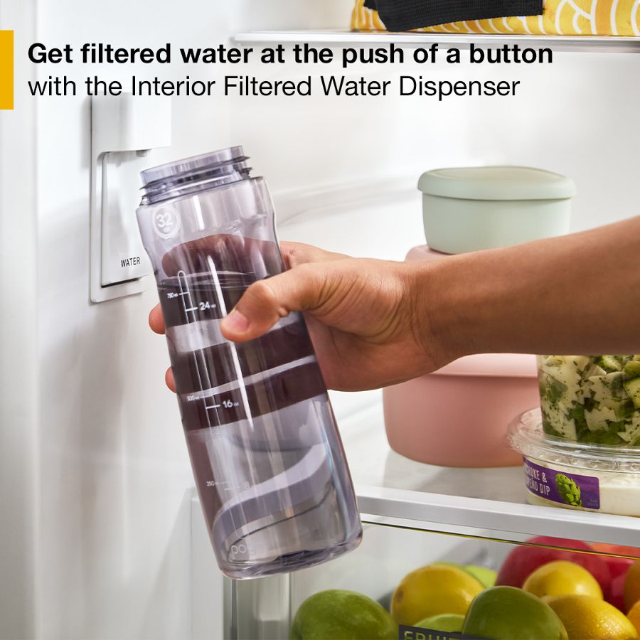 36-Inch French Door Refrigerator with Interior Water Dispenser - 31 cu. ft. - (WRFF3336SZ)