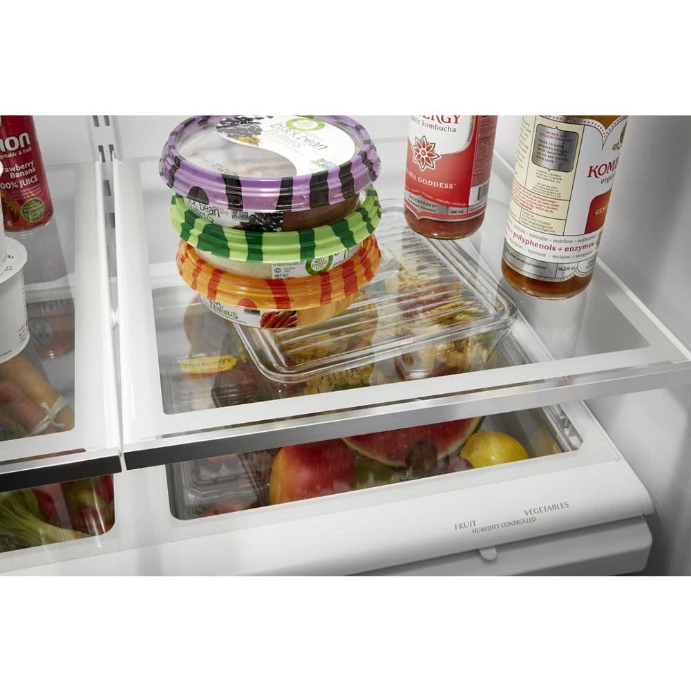 33-inch Wide French Door Refrigerator - 22 cu. ft. - (WRFF5333PW) - WHIRLPOOL