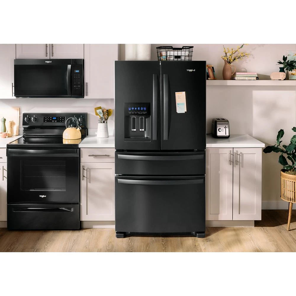 36-Inch Wide French Door Bottom Mount Refrigerator - 25 cu. ft. - (WRMF3636RB)
