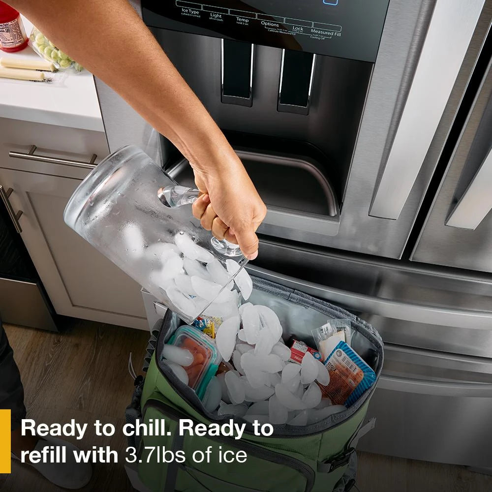 36-Inch Wide French Door Bottom Mount Refrigerator - 25 cu. ft. - (WRMF3636RV)