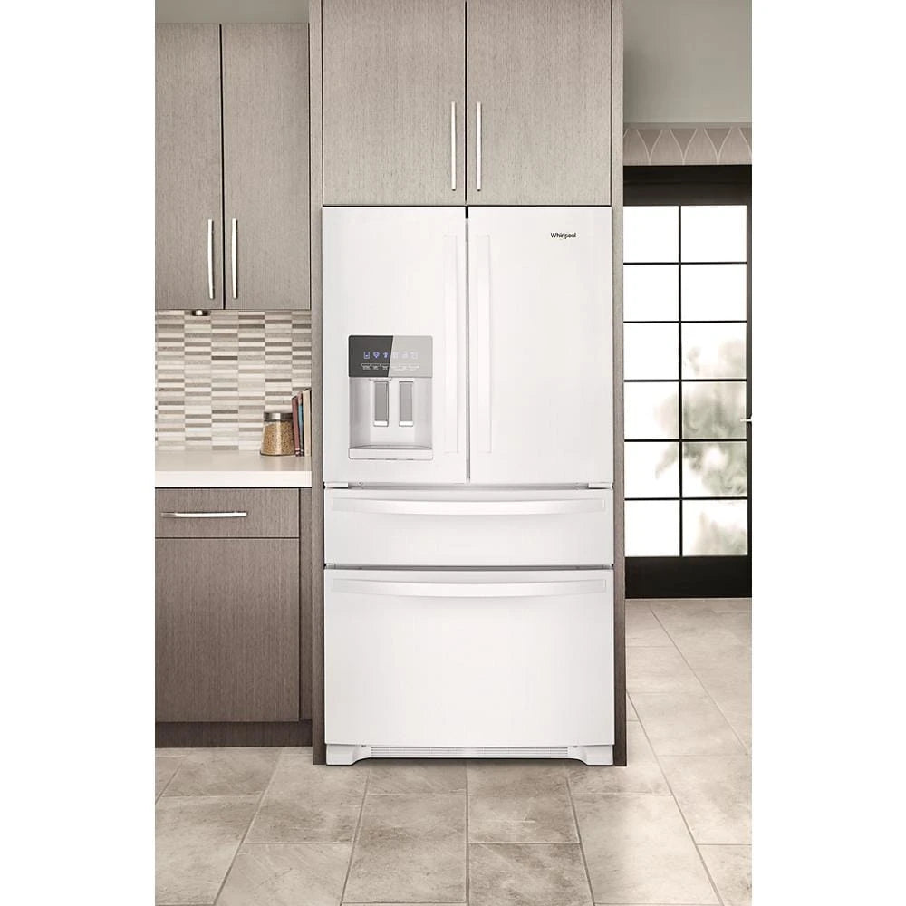 36-Inch Wide French Door Bottom Mount Refrigerator - 25 cu. ft. - (WRMF3636RW)