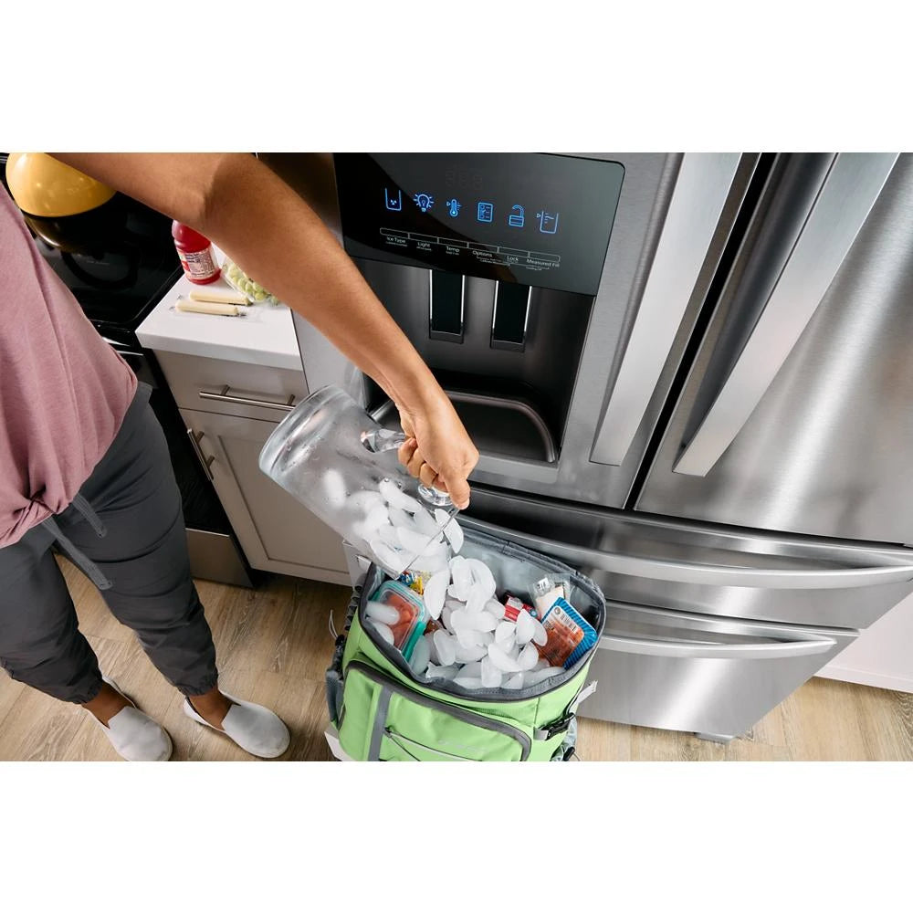 36-Inch Wide French Door Bottom Mount Refrigerator - 25 cu. ft. - (WRMF3636RZ)