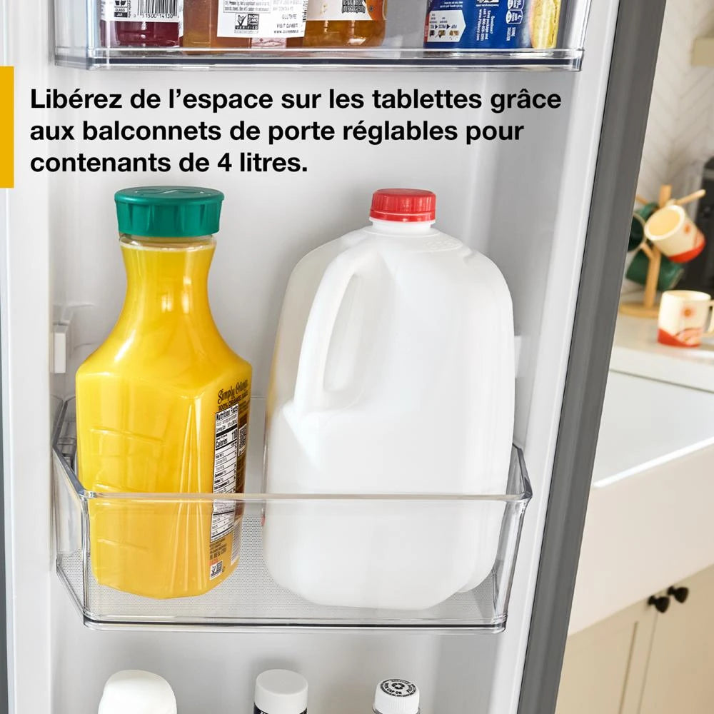 Whirlpool® 29 Cu. Ft. Family-Sized Capacity French Door Refrigerator with Flexible Temperature Drawer - (WRMF3736SZ)