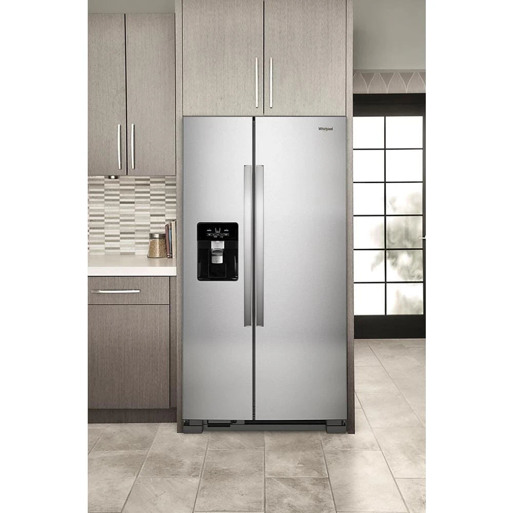 33-inch Wide Side-by-Side Refrigerator - 21 cu. ft. - (WRS321SDHZ) - WHIRLPOOL