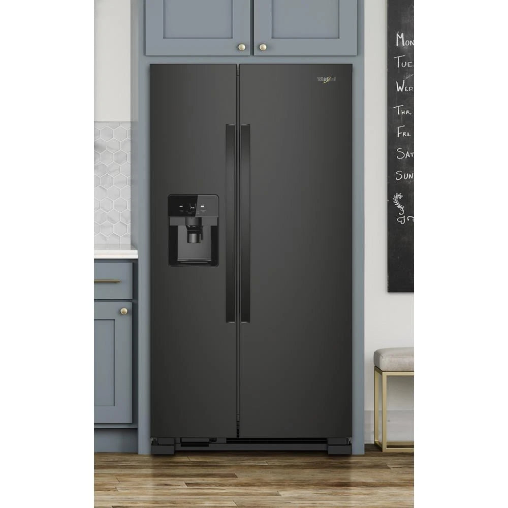 36-inch Wide Side-by-Side Refrigerator - 25 cu. ft. - (WRS325SDHB)