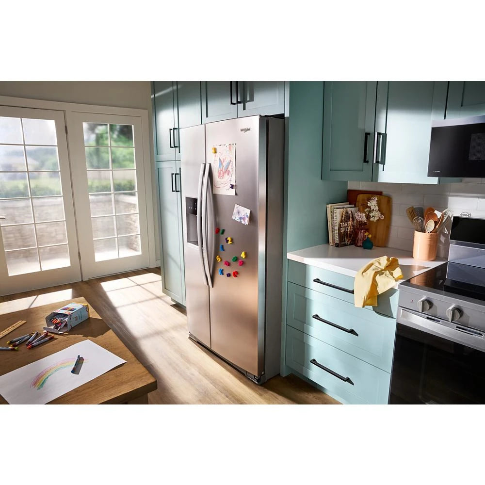 36-inch Wide Side-by-Side Refrigerator - 28 cu. ft. - (WRSF5536RV)