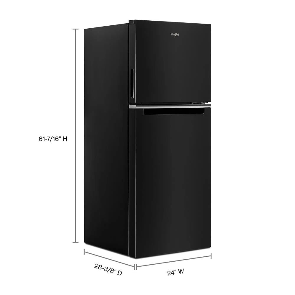 24-inch Wide Top-Freezer Refrigerator - 11.6 cu. ft. - (WRT312CZJB) - WHIRLPOOL