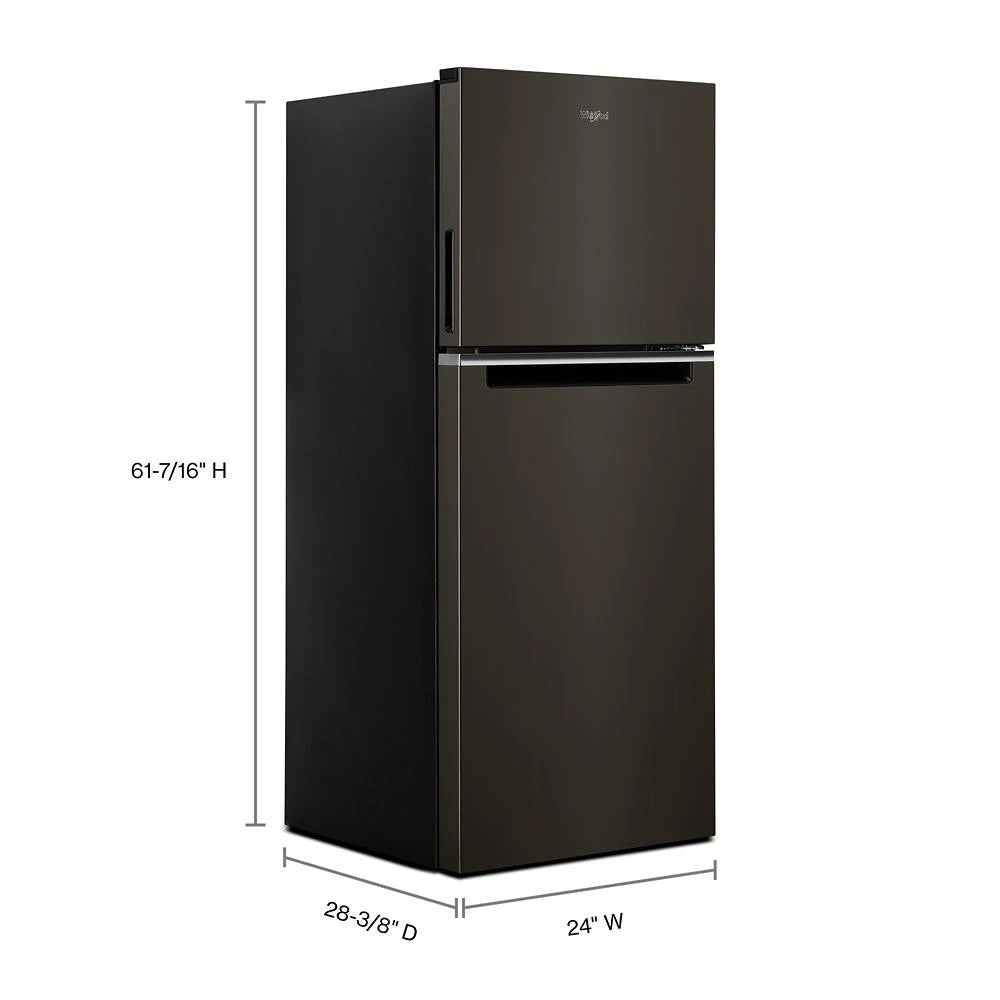 24-inch Wide Top-Freezer Refrigerator - 11.6 cu. ft. - (WRT312CZJV) - WHIRLPOOL