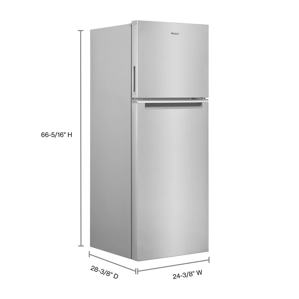 24-inch Wide Small Space Top-Freezer Refrigerator - 12.9 cu. ft. - (WRT313CZLZ) - WHIRLPOOL